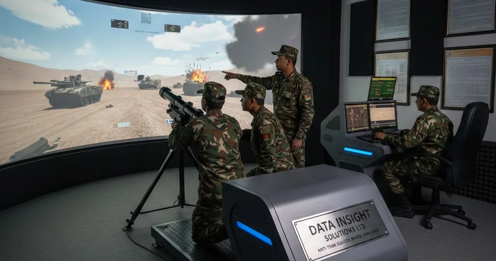 Military simulation visualization
